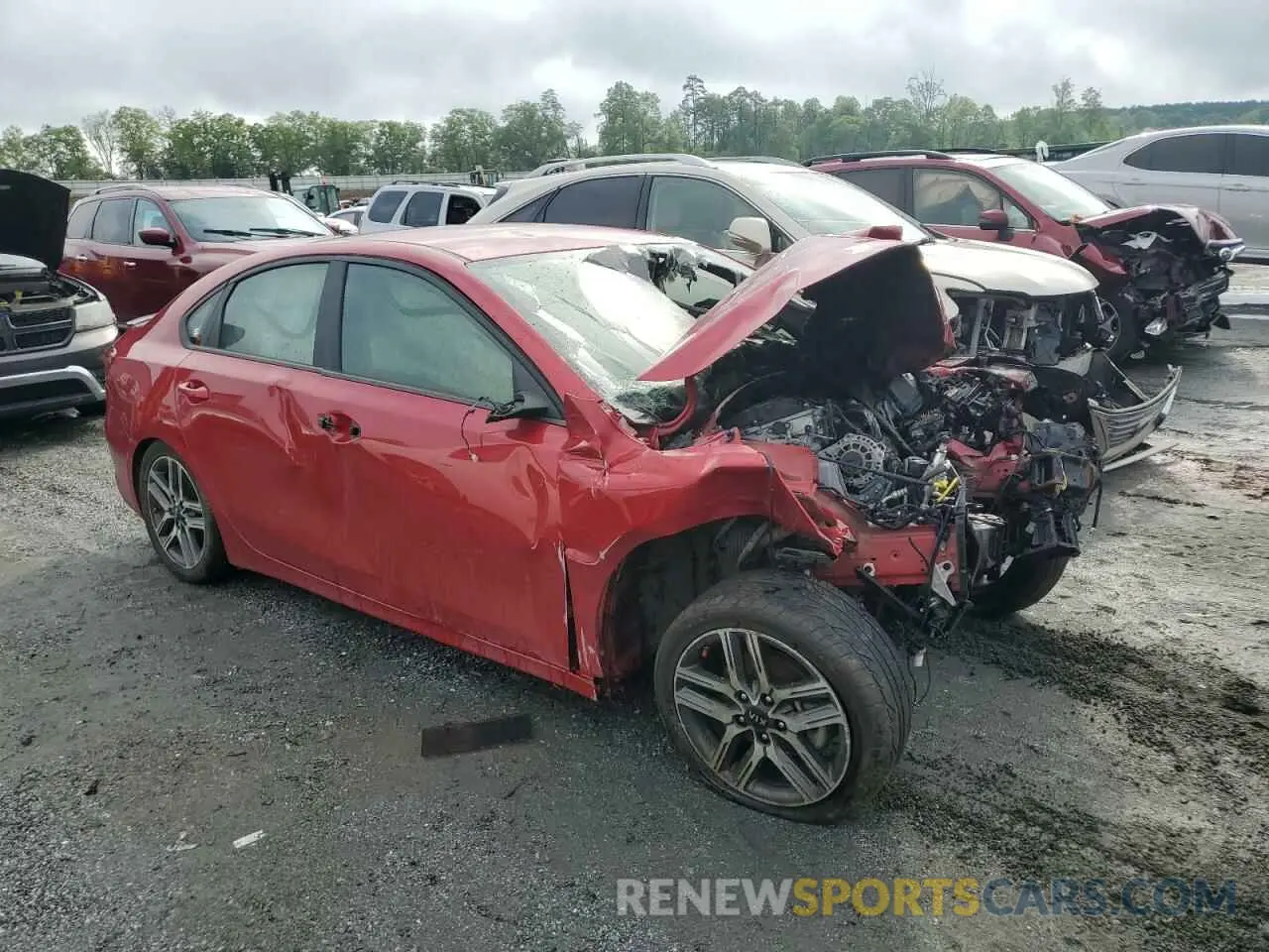 4 Фотография поврежденного автомобиля 3KPF34AD7KE056733 KIA FORTE 2019