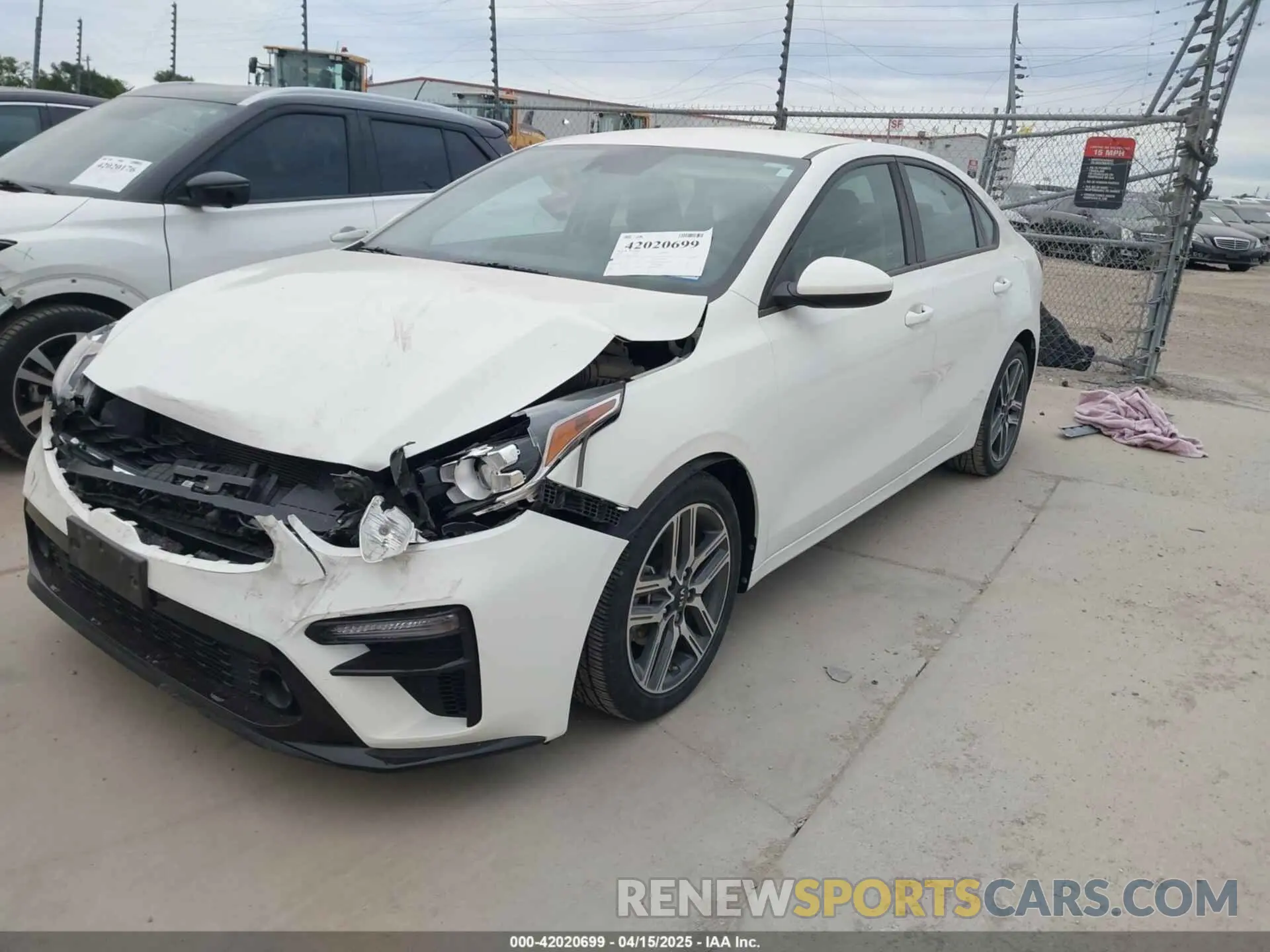 2 Фотография поврежденного автомобиля 3KPF34AD8KE006973 KIA FORTE 2019