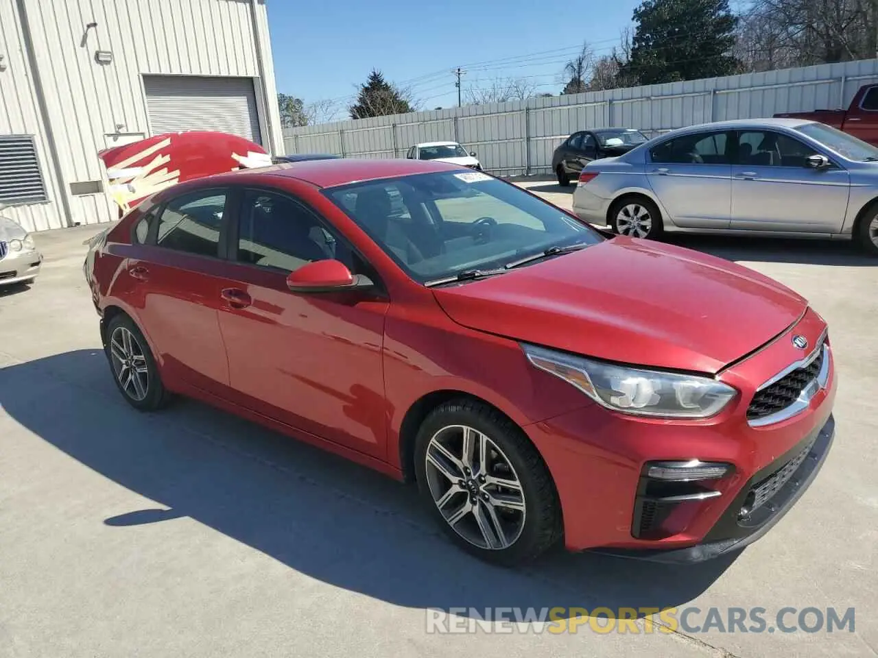 4 Фотография поврежденного автомобиля 3KPF34AD8KE016564 KIA FORTE 2019