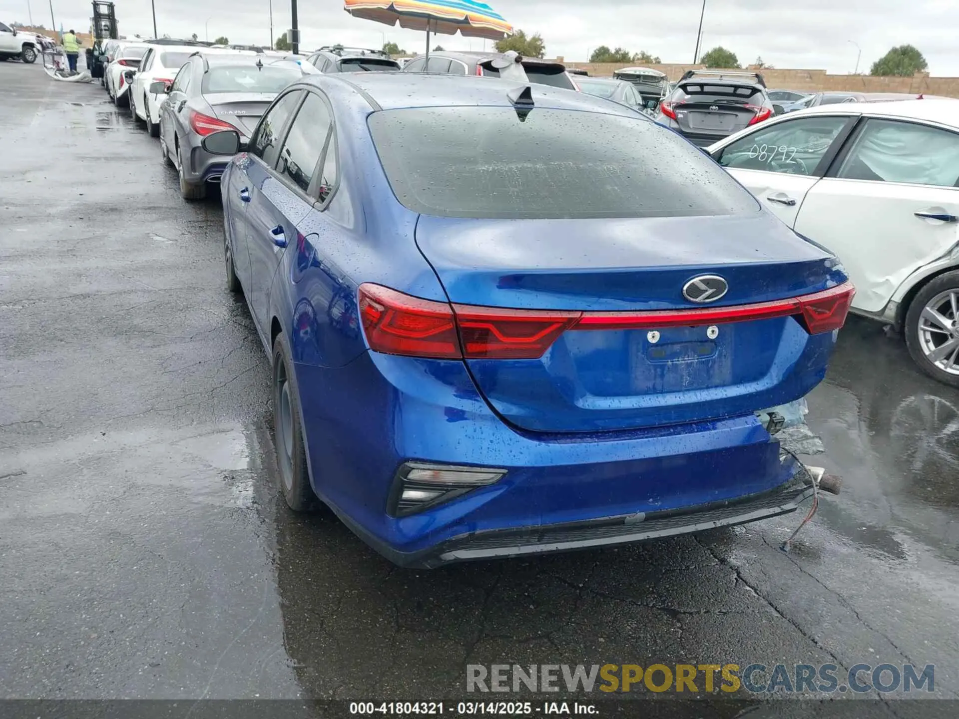 3 Photograph of a damaged car 3KPF34AD8KE022803 KIA FORTE 2019
