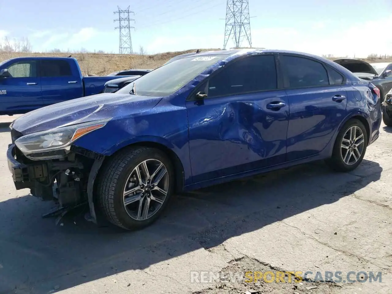 1 Фотография поврежденного автомобиля 3KPF34AD8KE050441 KIA FORTE 2019