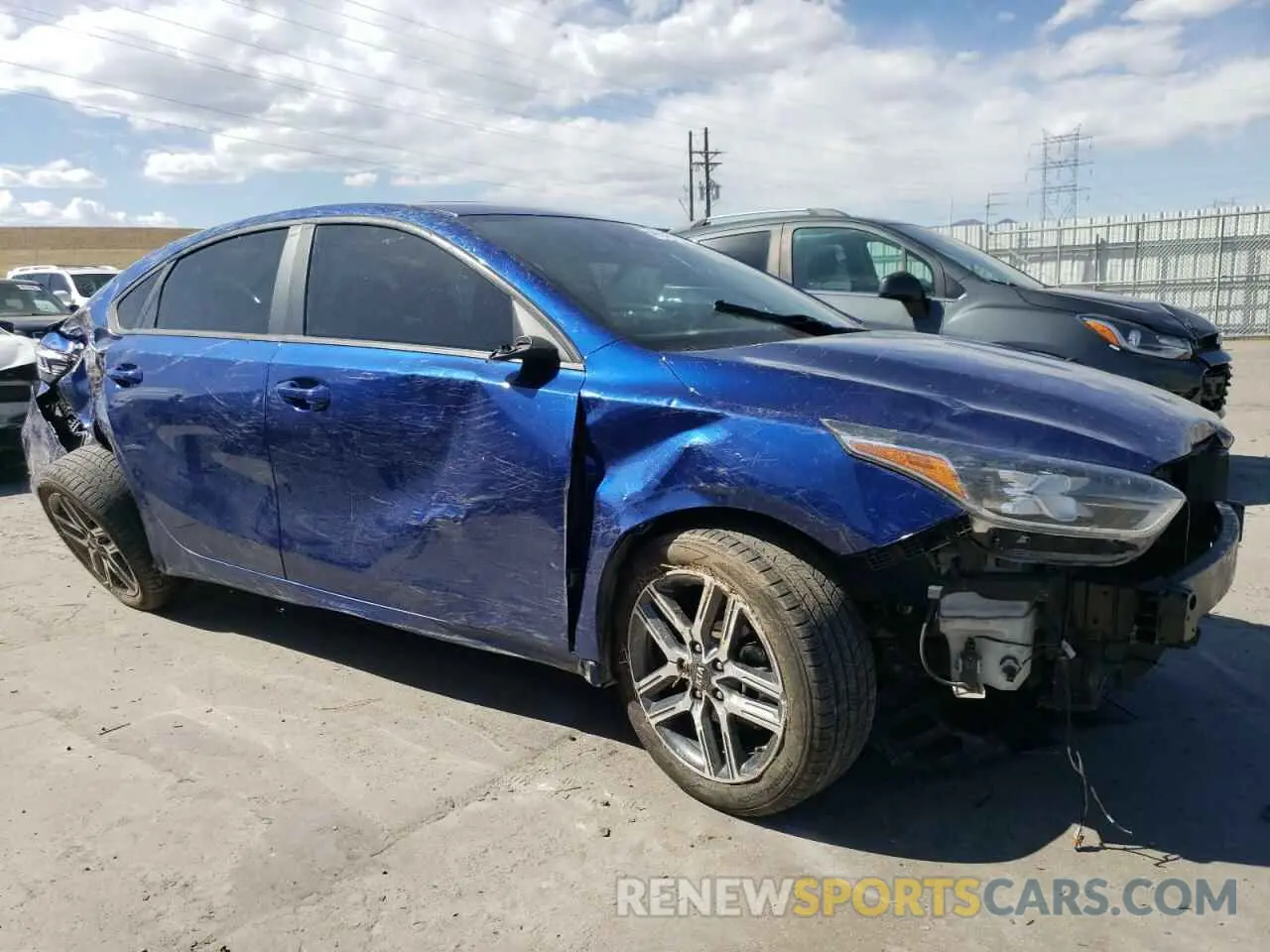 4 Фотография поврежденного автомобиля 3KPF34AD8KE050441 KIA FORTE 2019