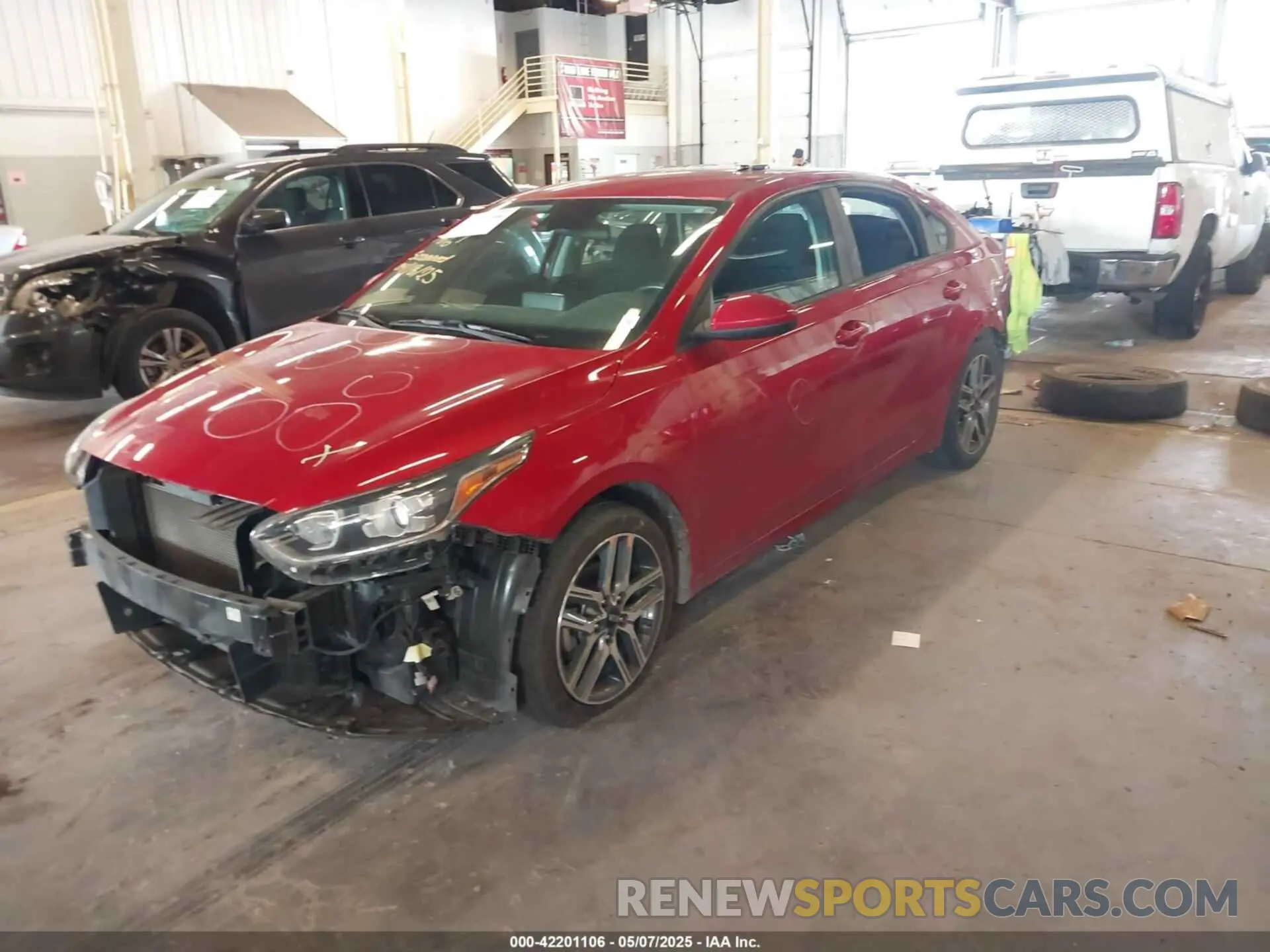 2 Photograph of a damaged car 3KPF34AD9KE013656 KIA FORTE 2019