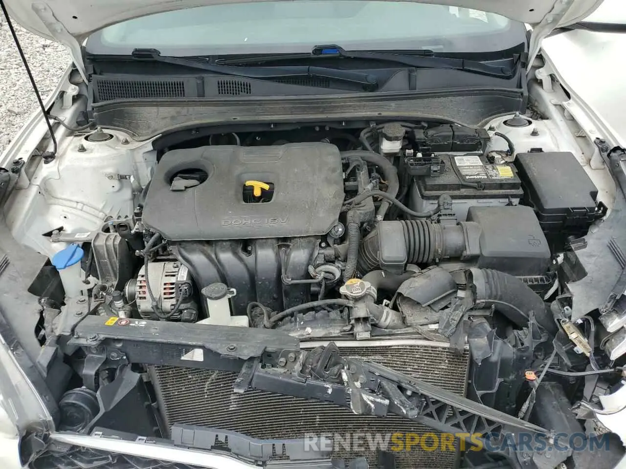 11 Photograph of a damaged car 3KPF34AD9KE014404 KIA FORTE 2019