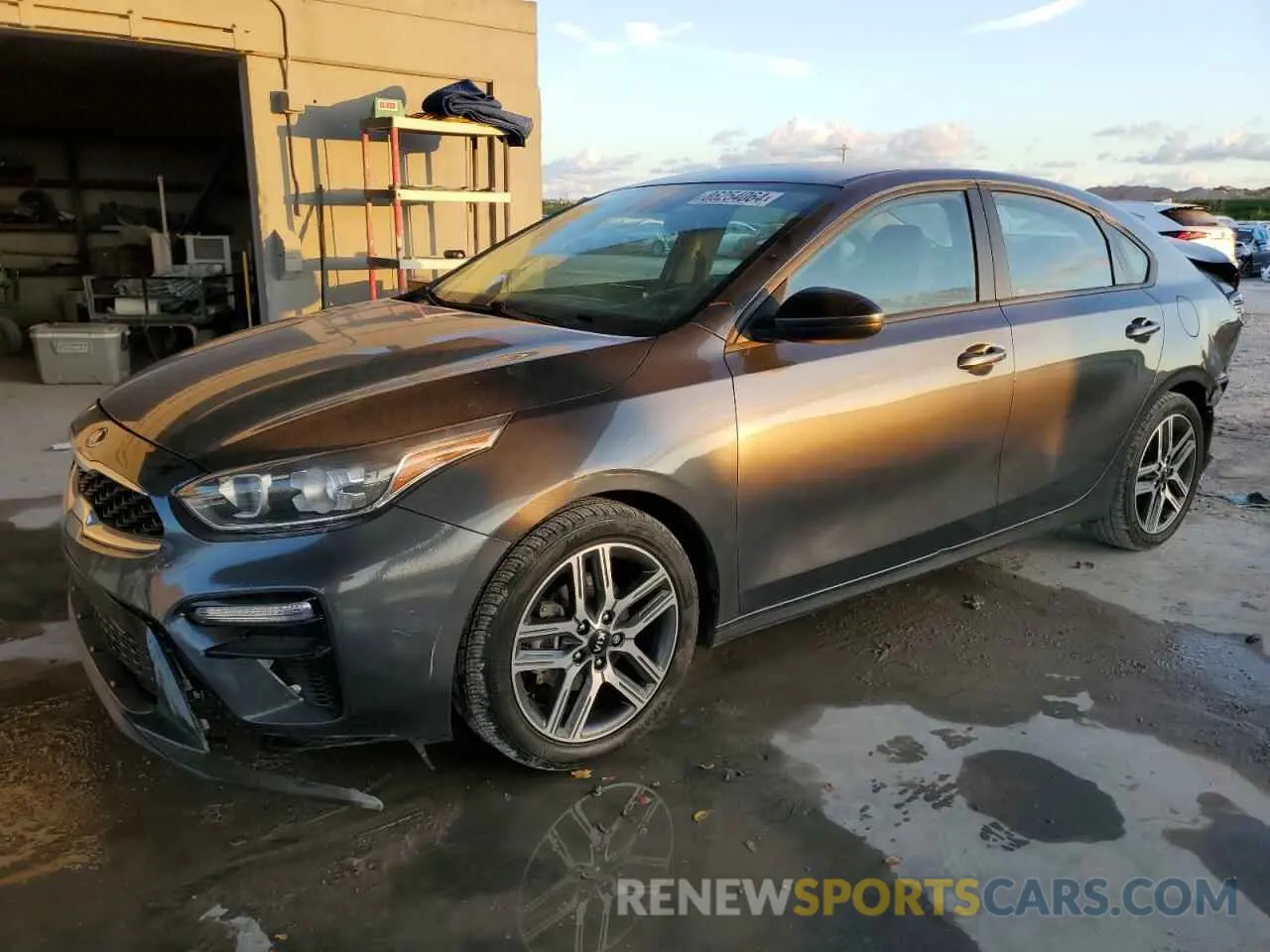 1 Photograph of a damaged car 3KPF34AD9KE017089 KIA FORTE 2019