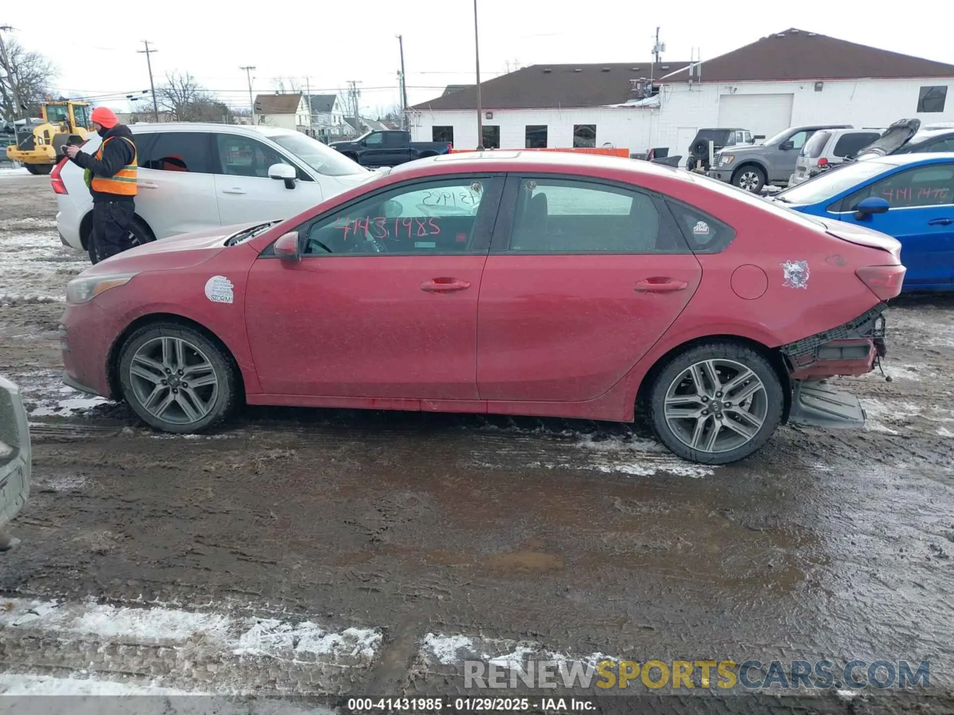 14 Photograph of a damaged car 3KPF34AD9KE045152 KIA FORTE 2019