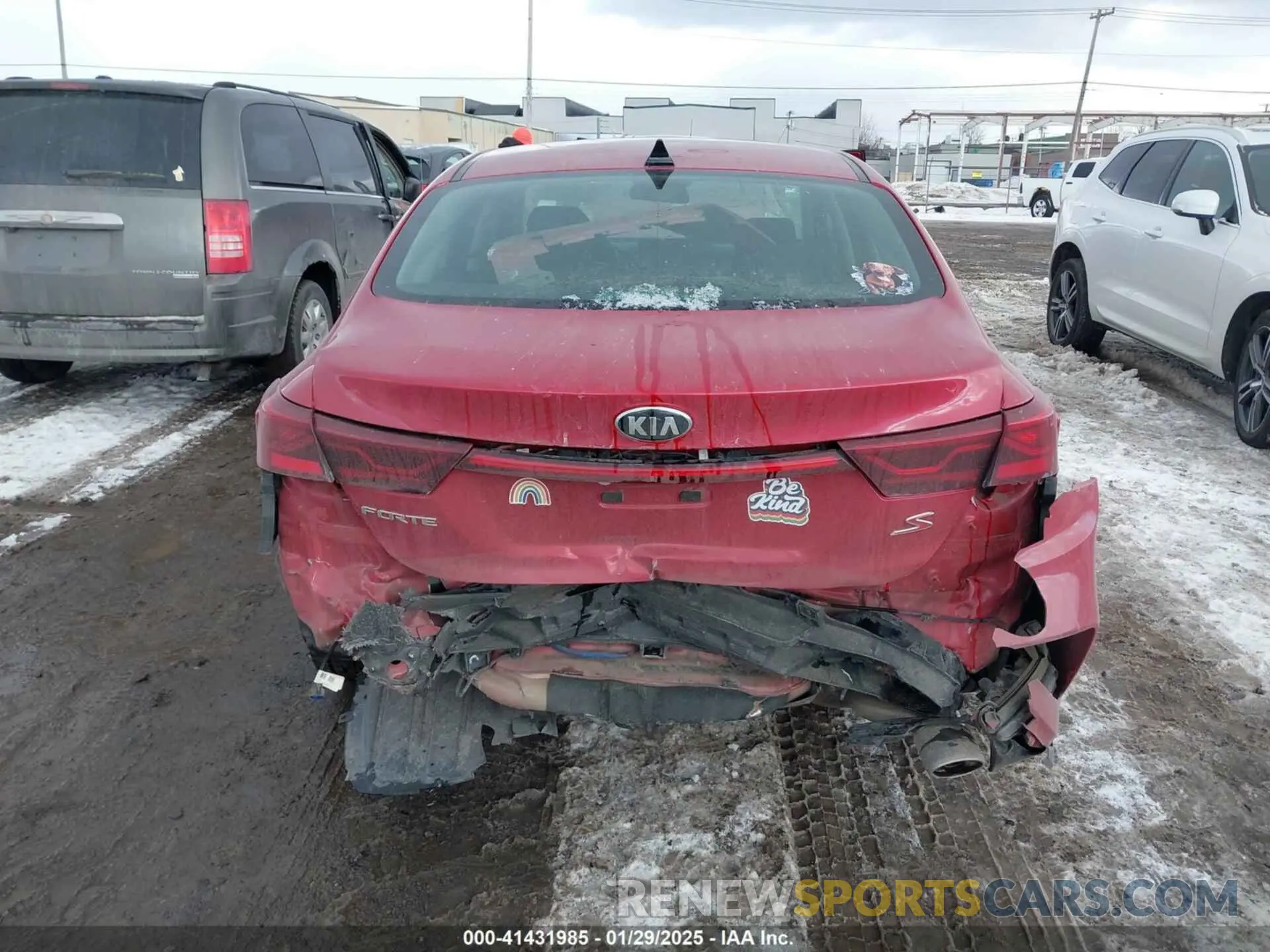 16 Photograph of a damaged car 3KPF34AD9KE045152 KIA FORTE 2019