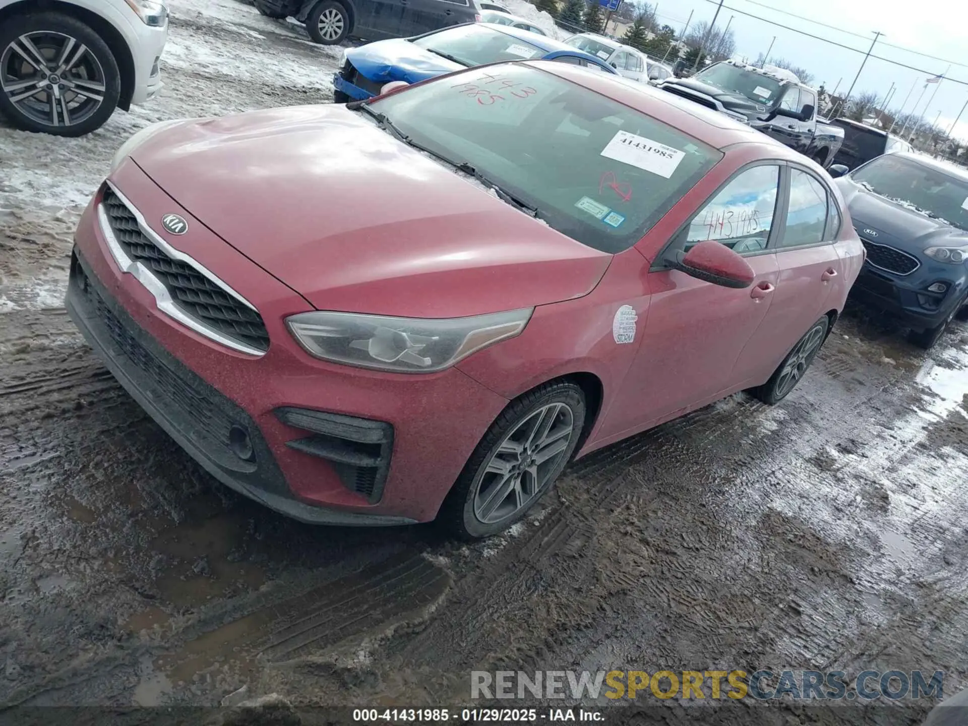 2 Photograph of a damaged car 3KPF34AD9KE045152 KIA FORTE 2019
