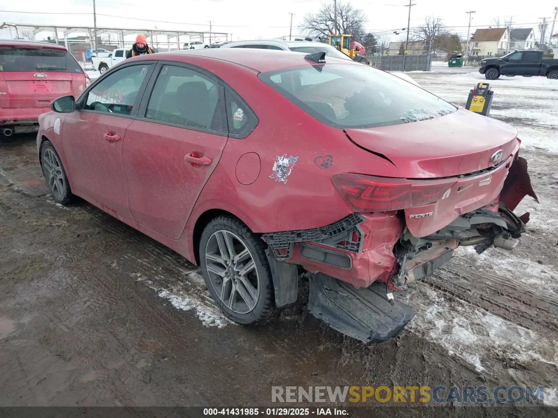 3 Photograph of a damaged car 3KPF34AD9KE045152 KIA FORTE 2019
