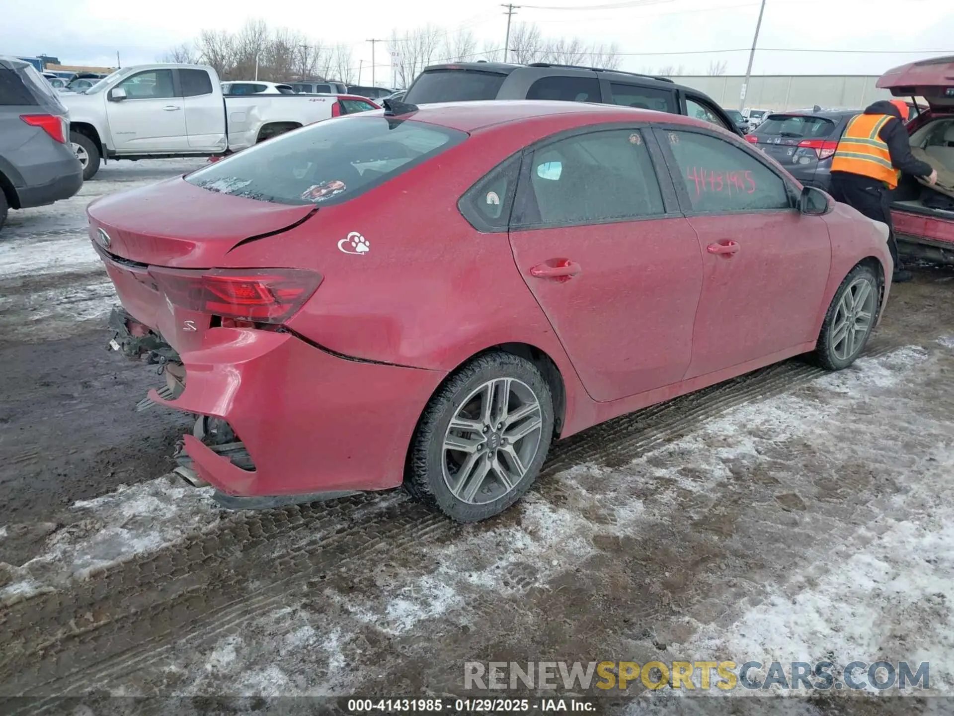 4 Photograph of a damaged car 3KPF34AD9KE045152 KIA FORTE 2019