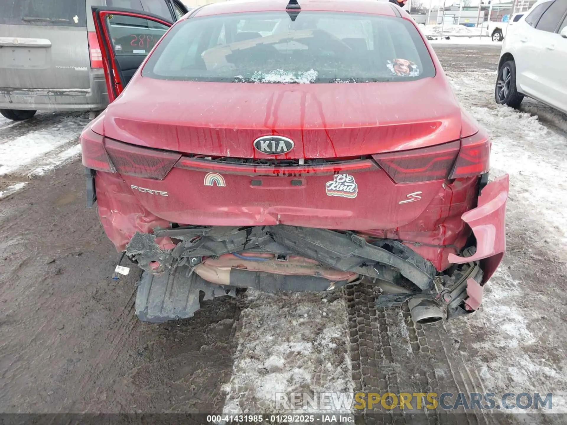 6 Photograph of a damaged car 3KPF34AD9KE045152 KIA FORTE 2019