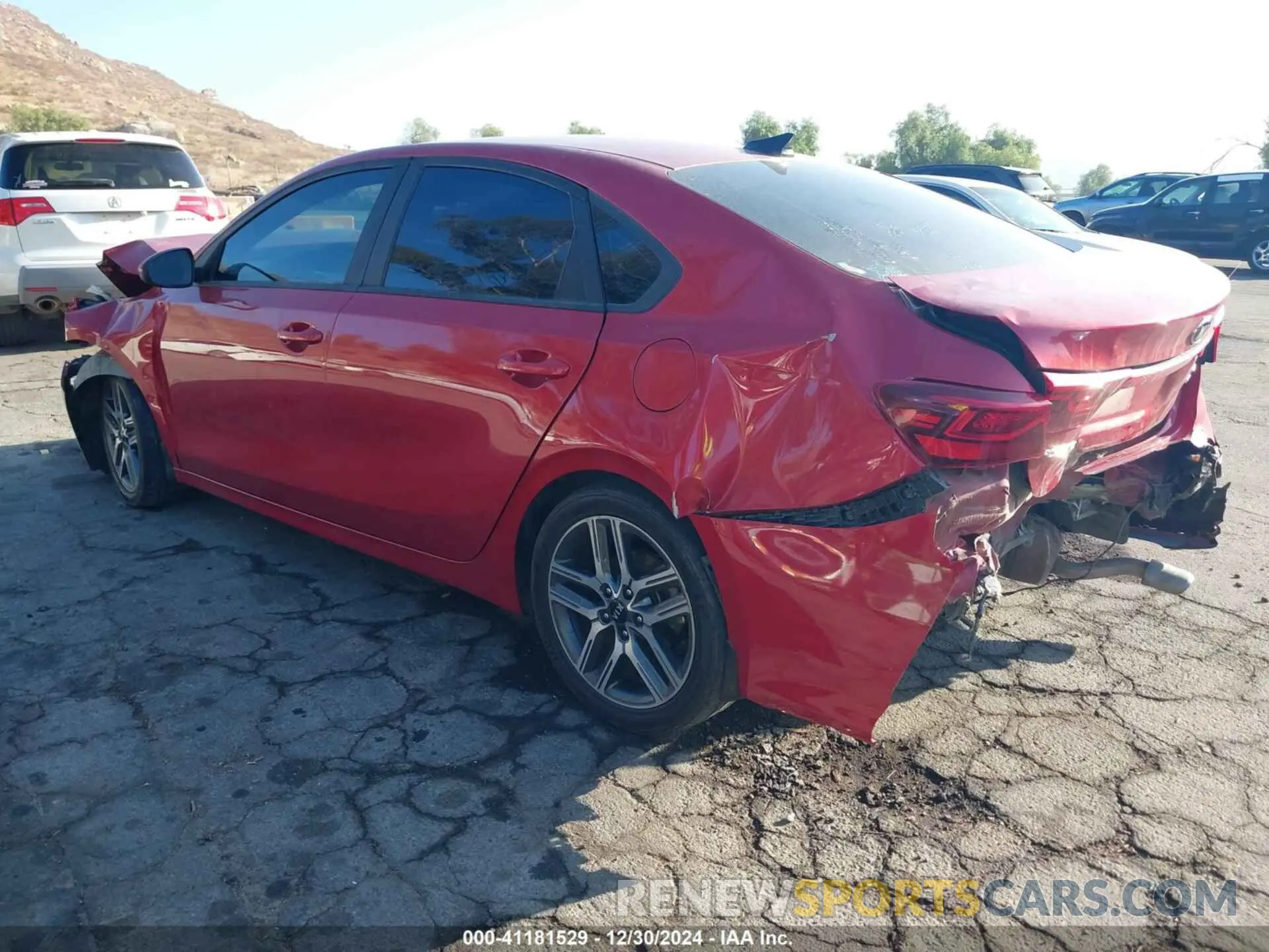 3 Photograph of a damaged car 3KPF34ADXKE025881 KIA FORTE 2019