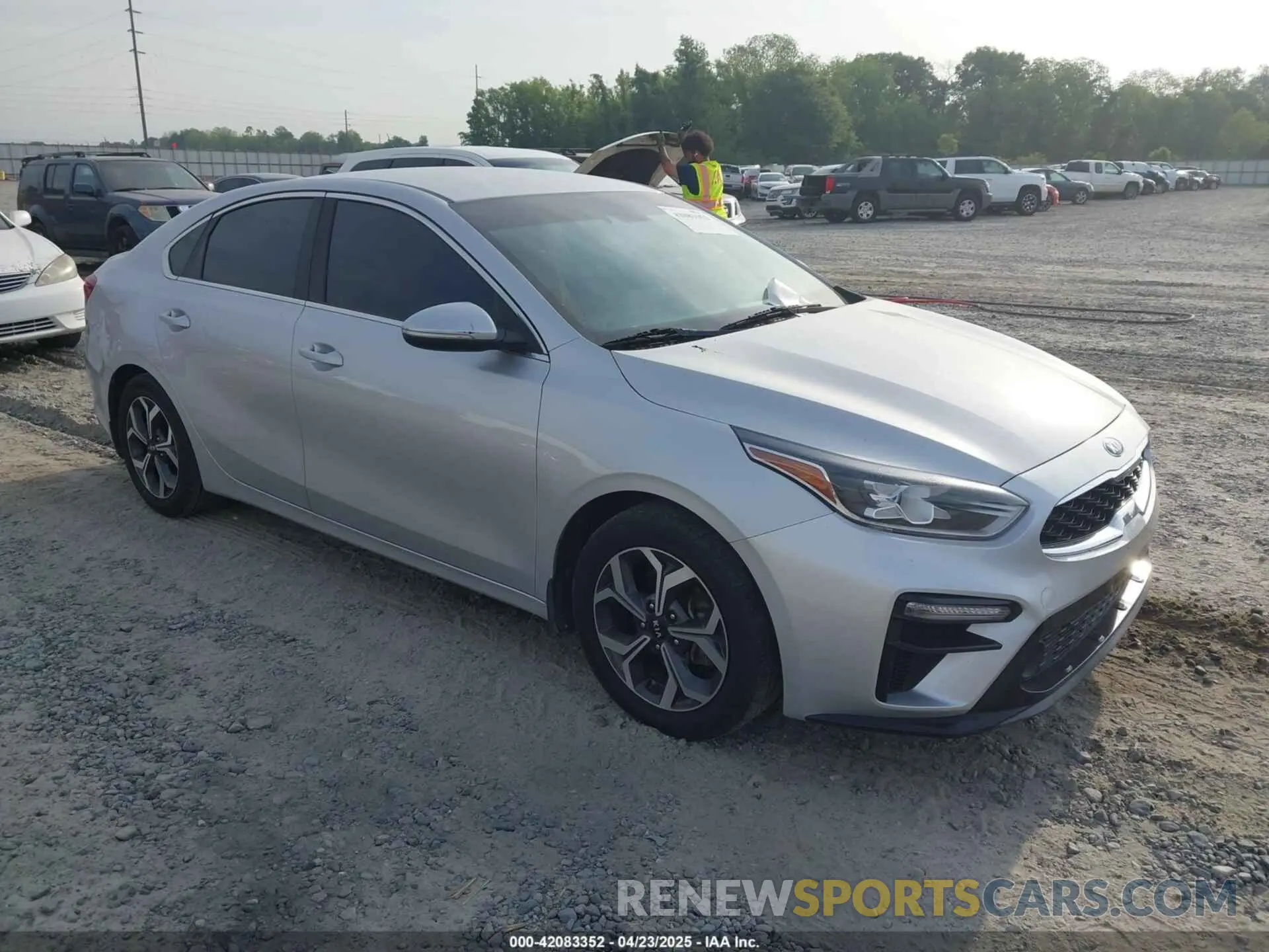 1 Photograph of a damaged car 3KPF54AD0KE047835 KIA FORTE 2019