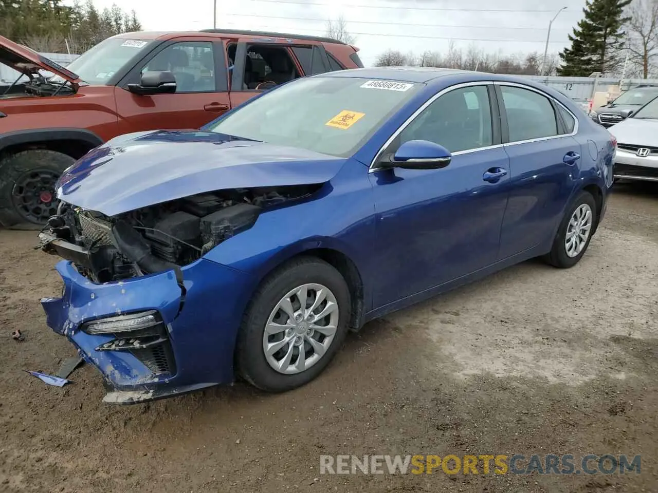 1 Фотография поврежденного автомобиля 3KPF54AD1KE038903 KIA FORTE 2019