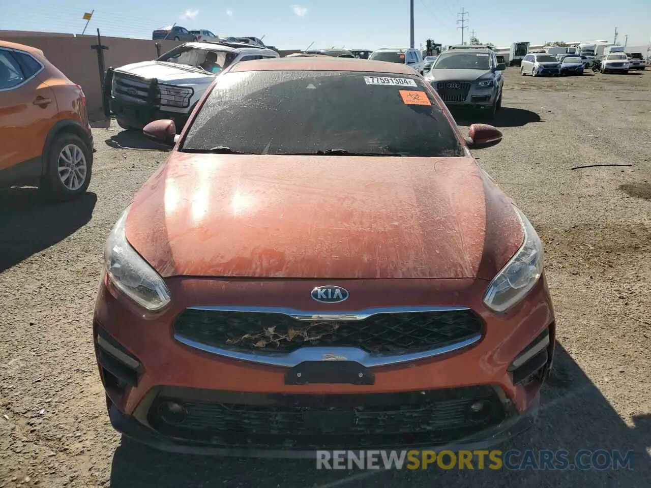 5 Photograph of a damaged car 3KPF54AD3KE070316 KIA FORTE 2019
