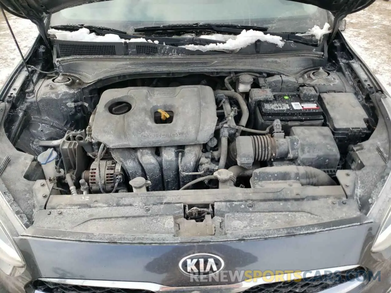 11 Photograph of a damaged car 3KPF54AD5KE008481 KIA FORTE 2019