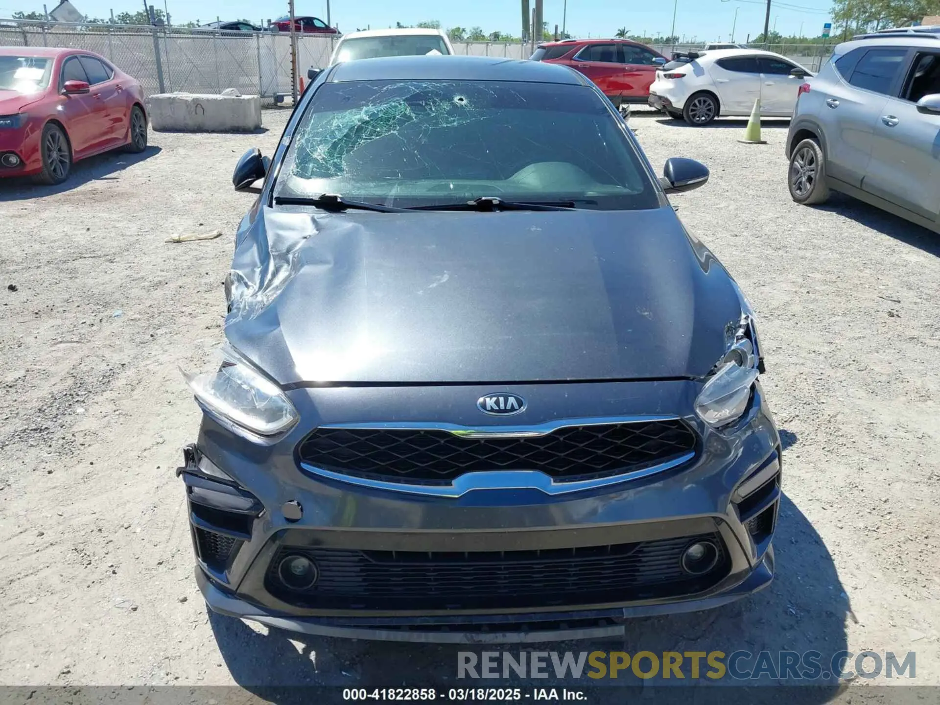 6 Photograph of a damaged car 3KPF54AD5KE030206 KIA FORTE 2019