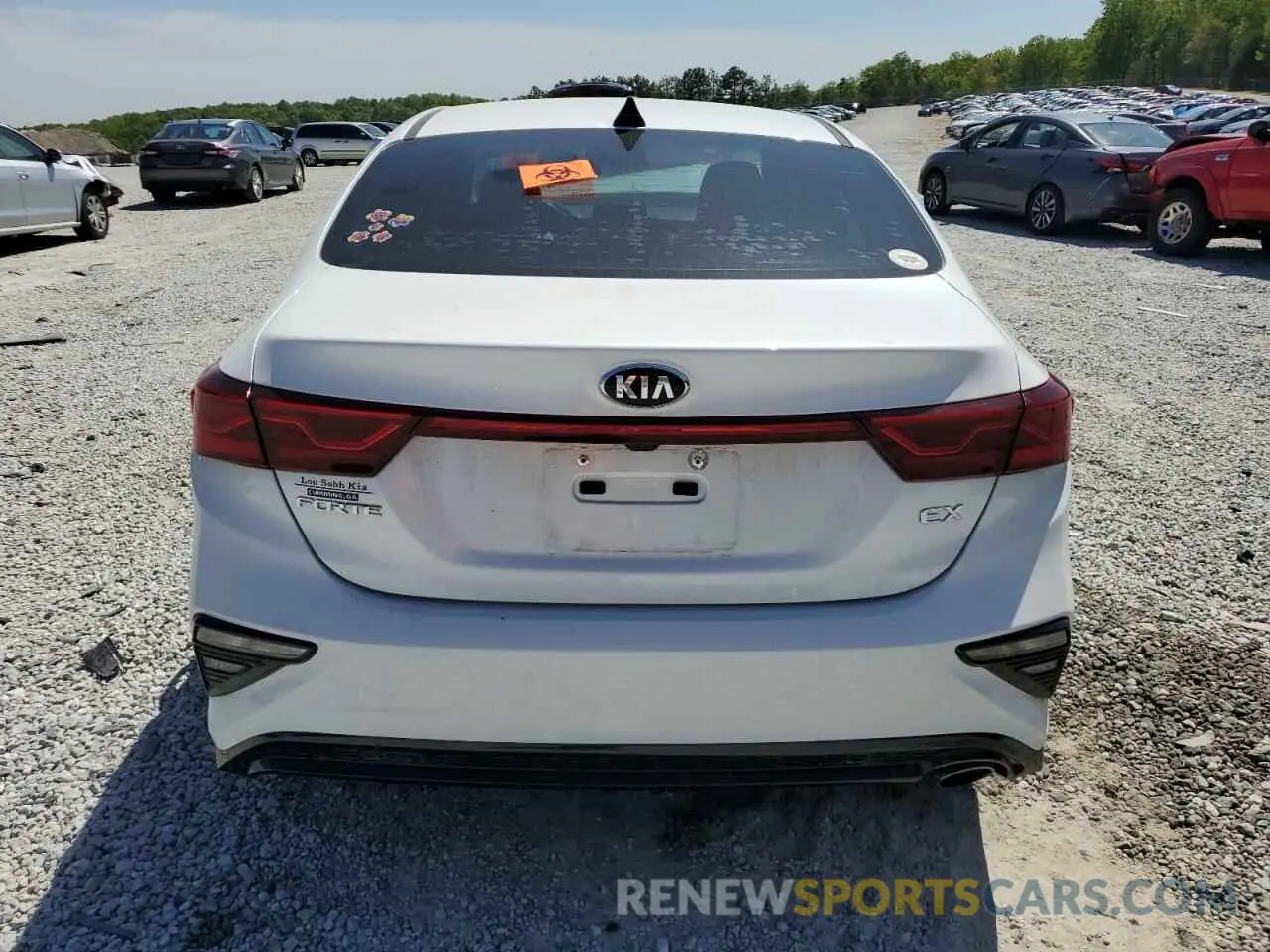 6 Photograph of a damaged car 3KPF54AD7KE037612 KIA FORTE 2019