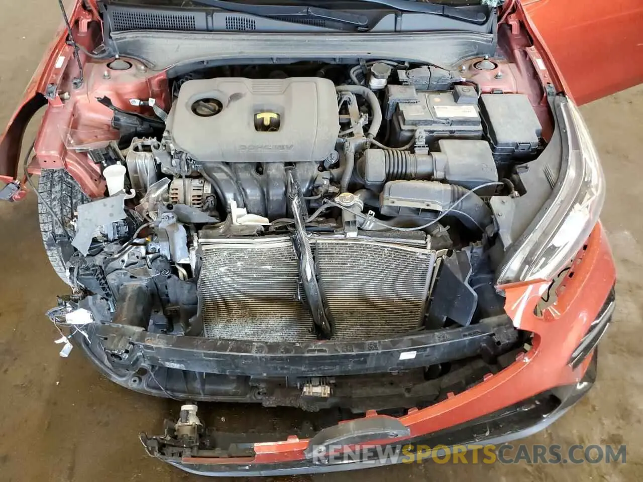 11 Photograph of a damaged car 3KPF54AD7KE069606 KIA FORTE 2019