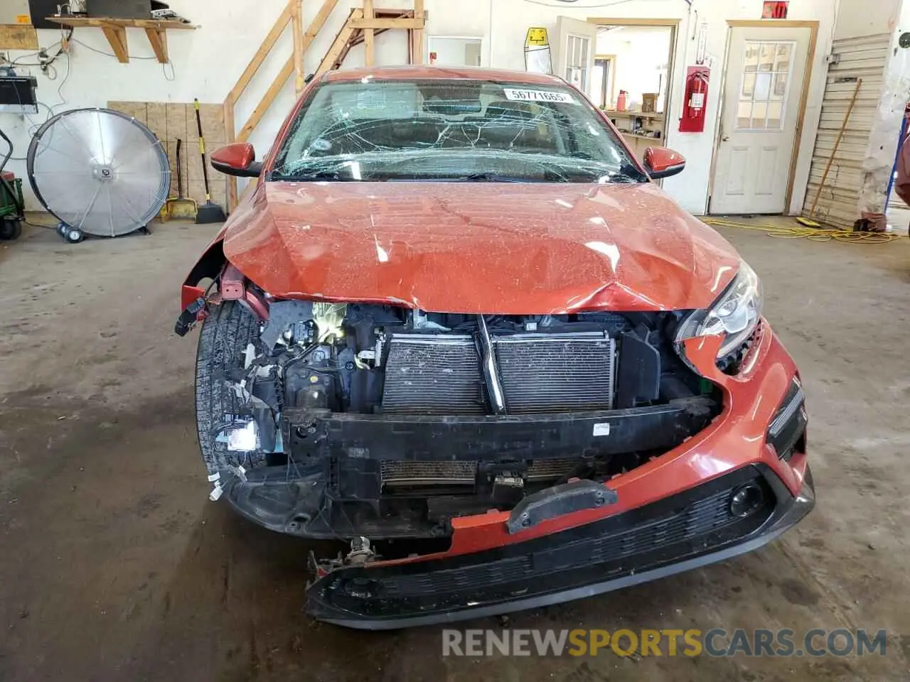5 Photograph of a damaged car 3KPF54AD7KE069606 KIA FORTE 2019
