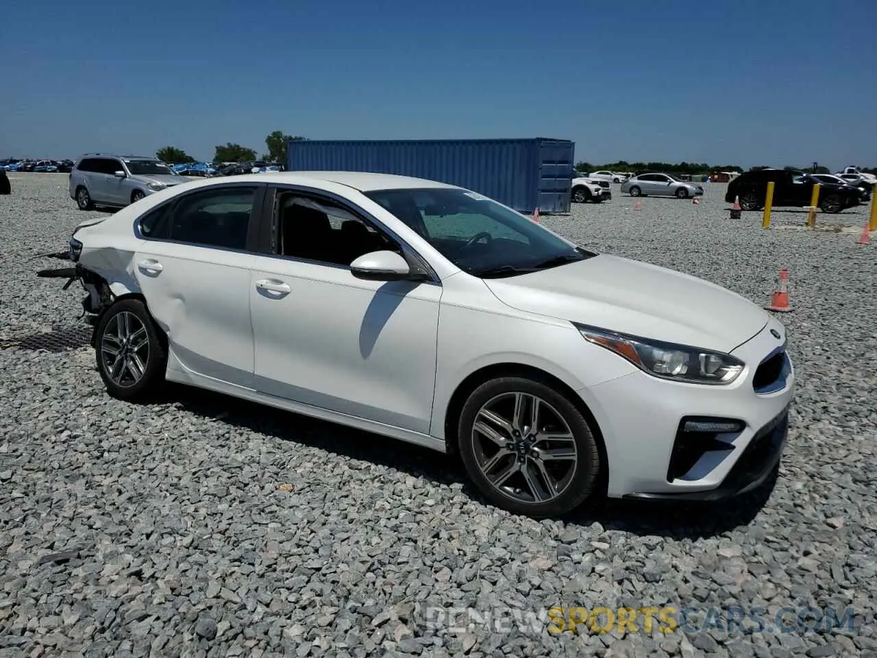 4 Photograph of a damaged car 3KPF54AD9KE027843 KIA FORTE 2019