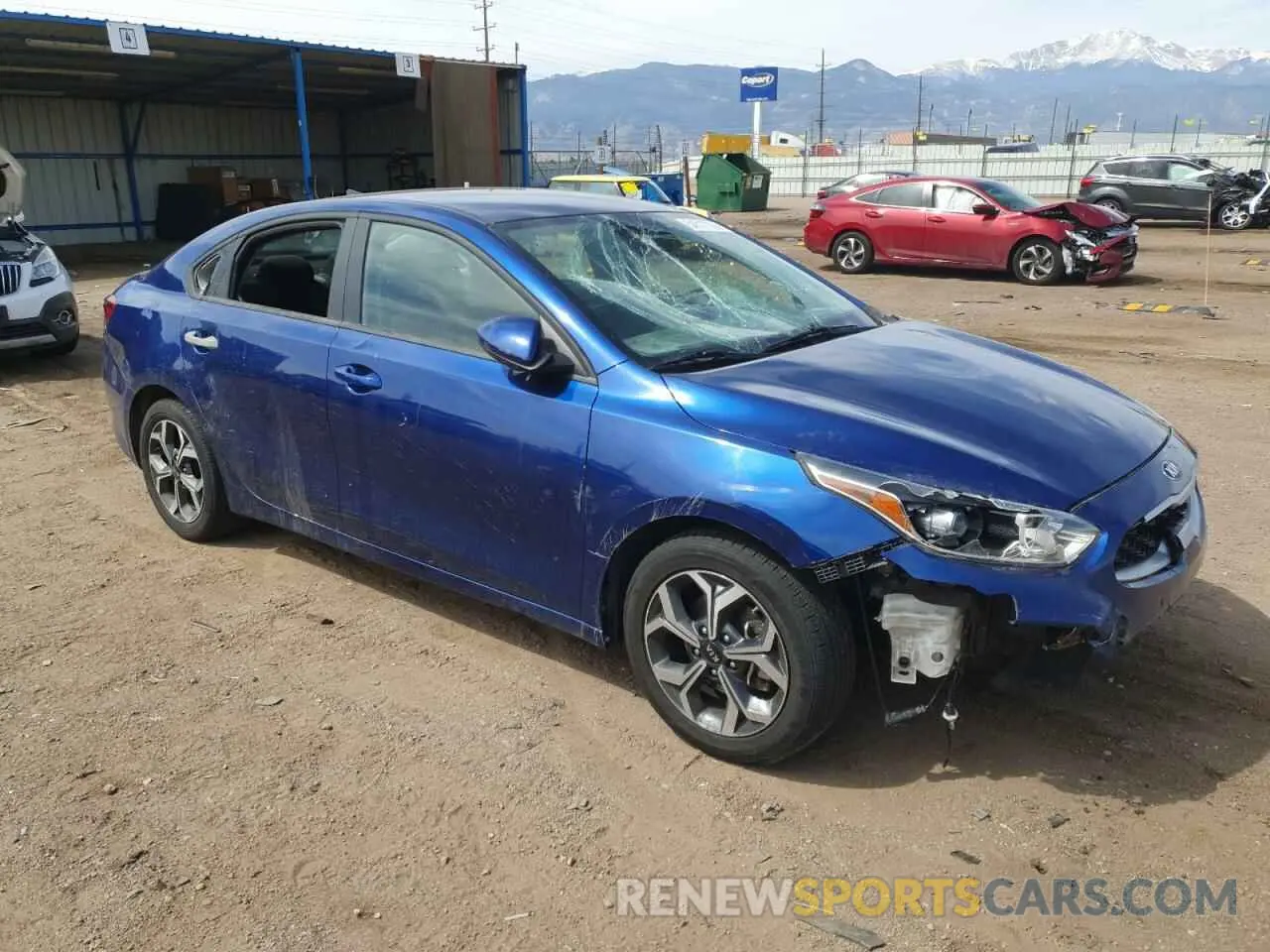 4 Фотография поврежденного автомобиля 3KPF24AD0LE209246 KIA FORTE 2020