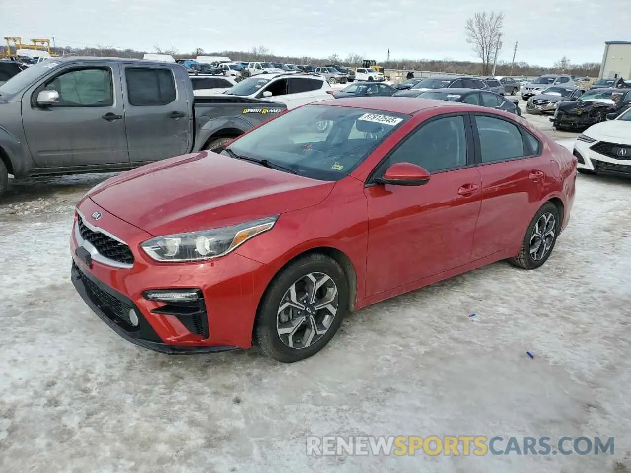 1 Photograph of a damaged car 3KPF24AD0LE211465 KIA FORTE 2020