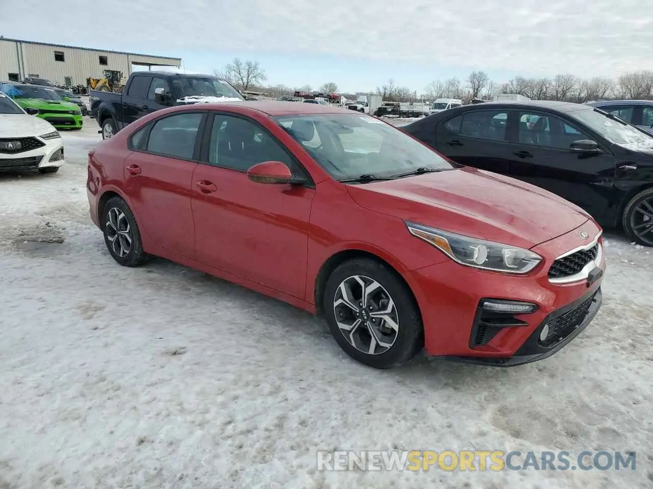 4 Photograph of a damaged car 3KPF24AD0LE211465 KIA FORTE 2020