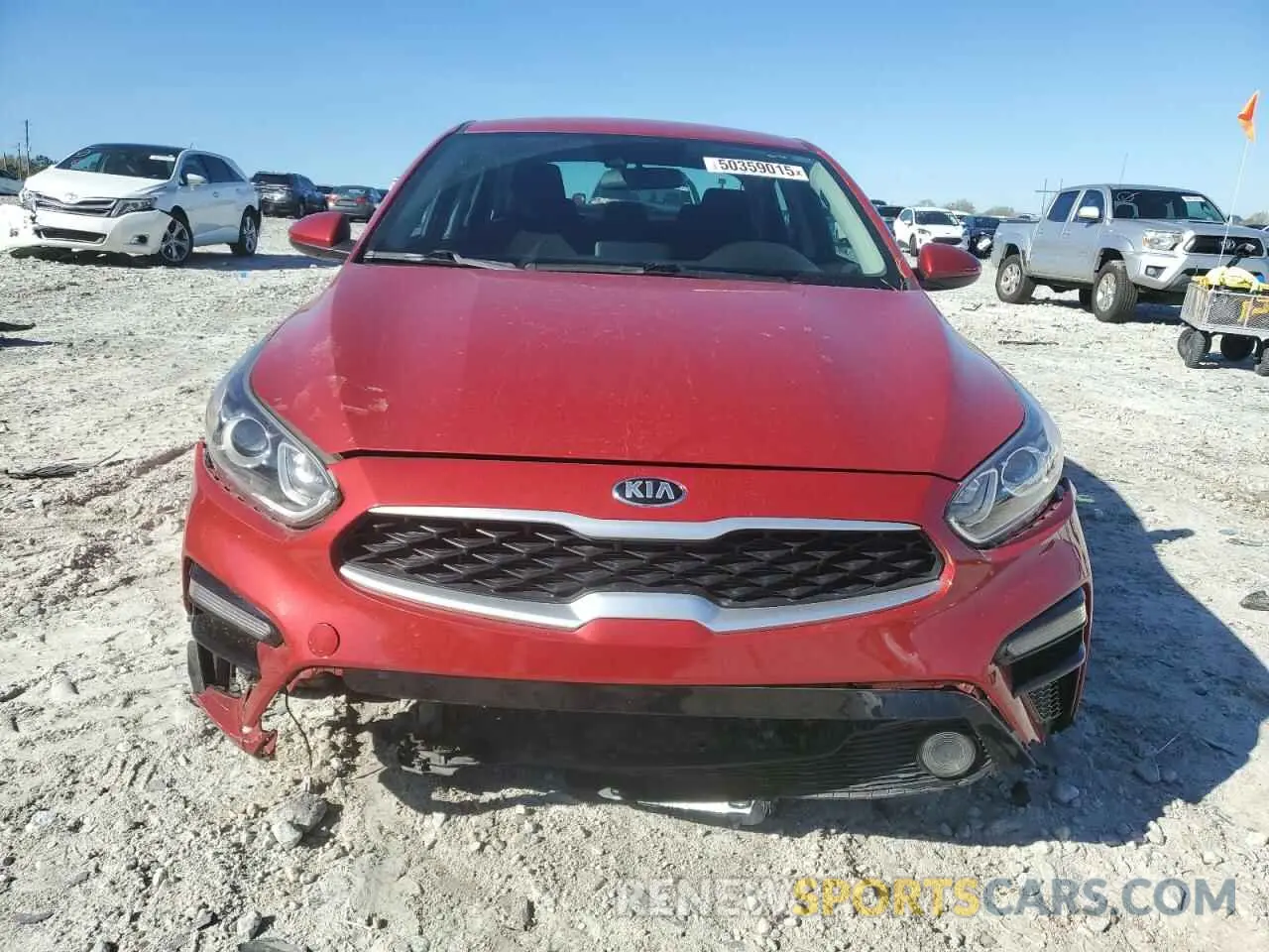 5 Photograph of a damaged car 3KPF24AD0LE218688 KIA FORTE 2020