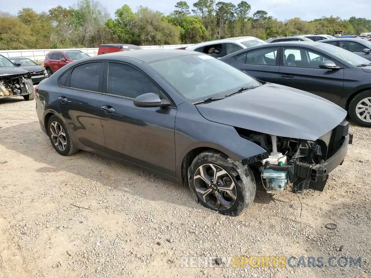 4 Photograph of a damaged car 3KPF24AD0LE255885 KIA FORTE 2020