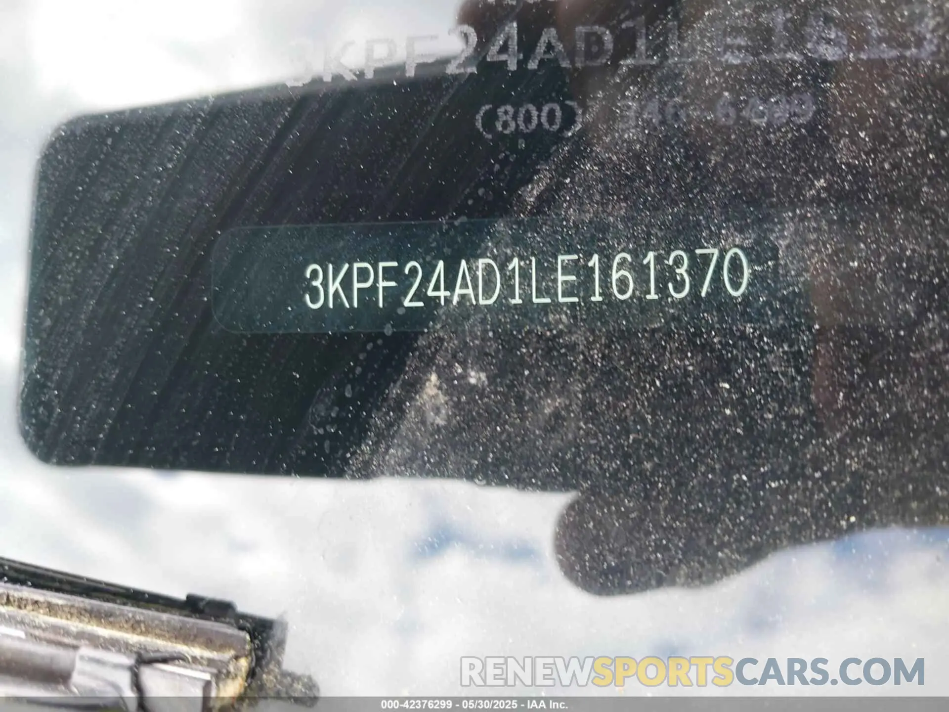 9 Photograph of a damaged car 3KPF24AD1LE161370 KIA FORTE 2020