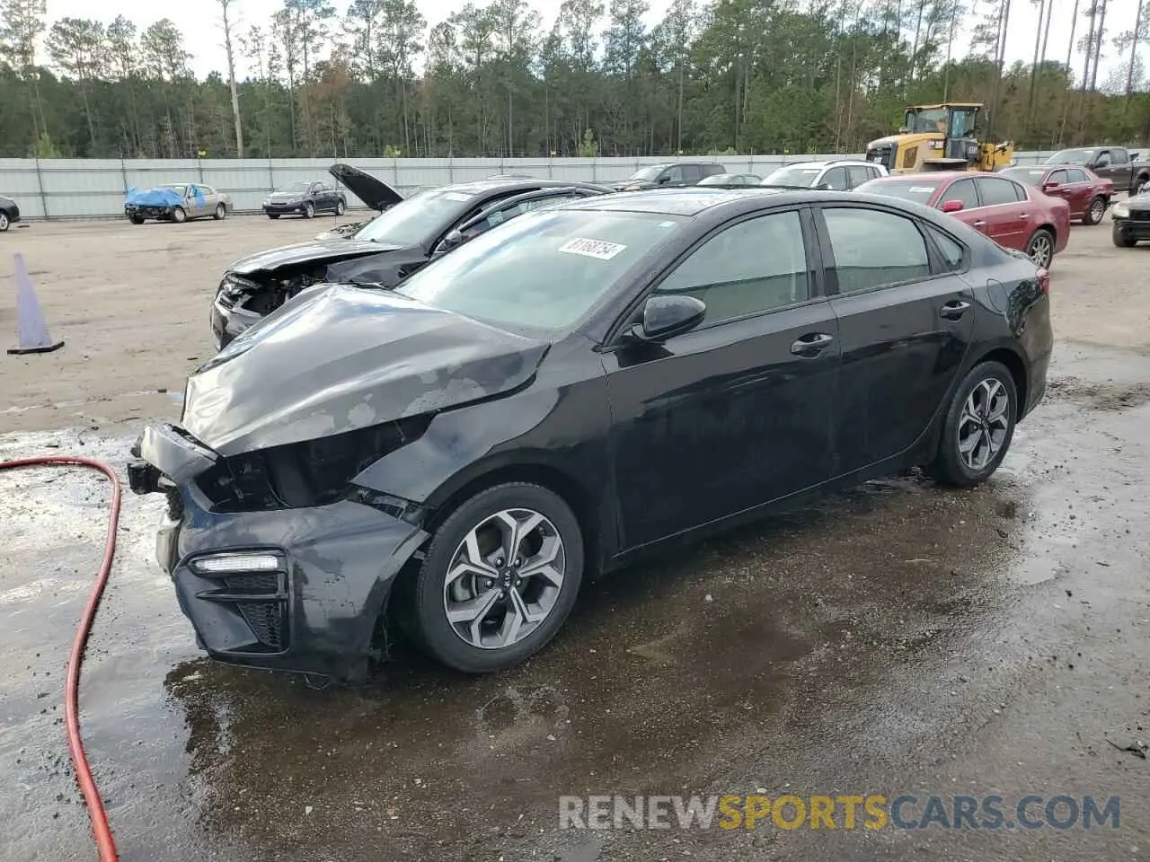 1 Photograph of a damaged car 3KPF24AD1LE164933 KIA FORTE 2020