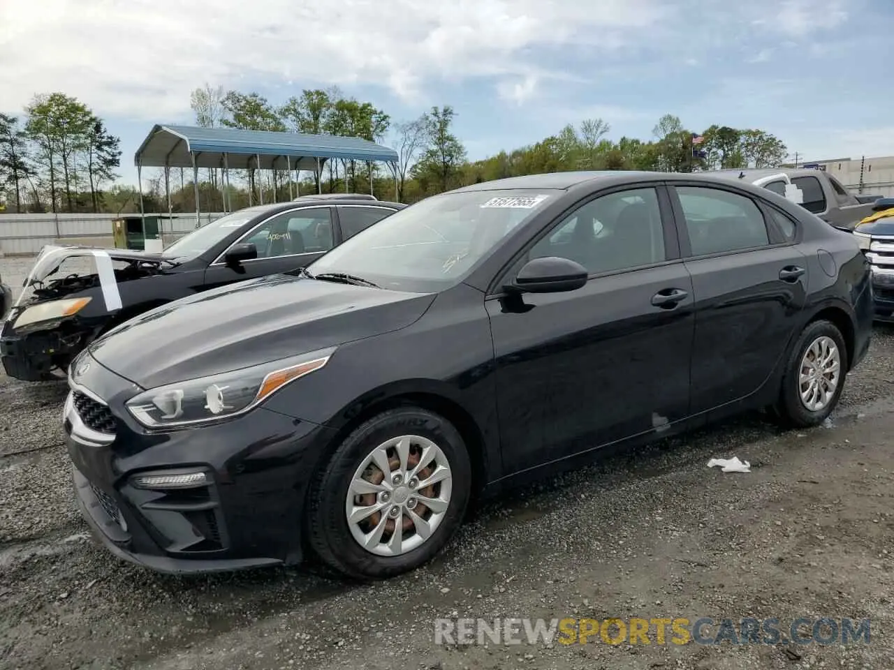 1 Photograph of a damaged car 3KPF24AD1LE174815 KIA FORTE 2020