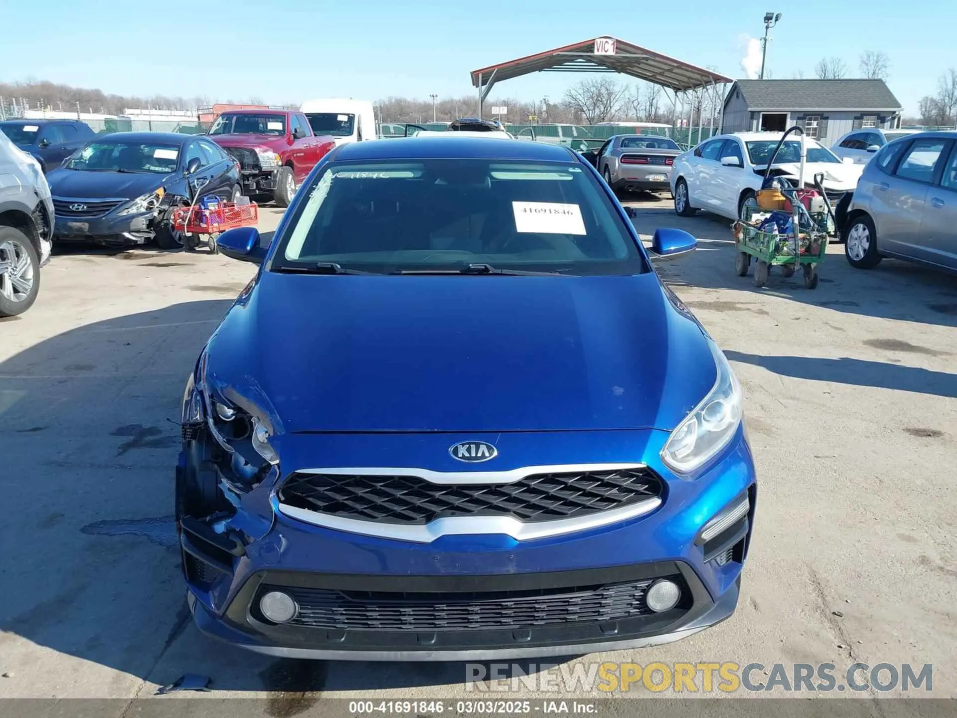 12 Photograph of a damaged car 3KPF24AD1LE178444 KIA FORTE 2020
