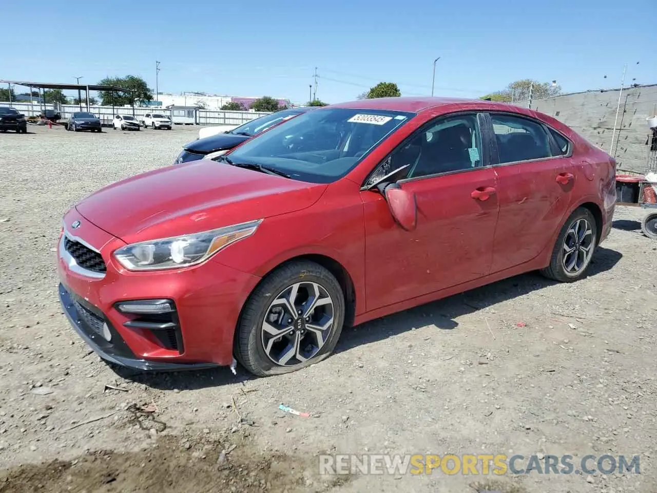 1 Photograph of a damaged car 3KPF24AD1LE193512 KIA FORTE 2020