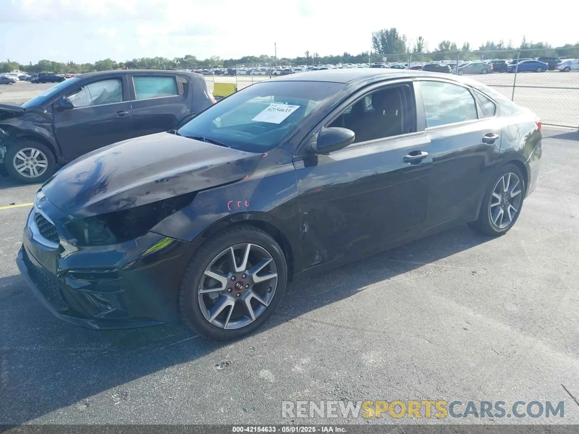 2 Photograph of a damaged car 3KPF24AD1LE212690 KIA FORTE 2020