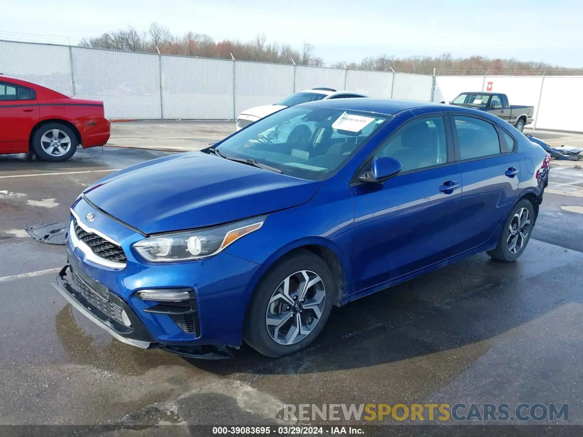 2 Photograph of a damaged car 3KPF24AD1LE244667 KIA FORTE 2020