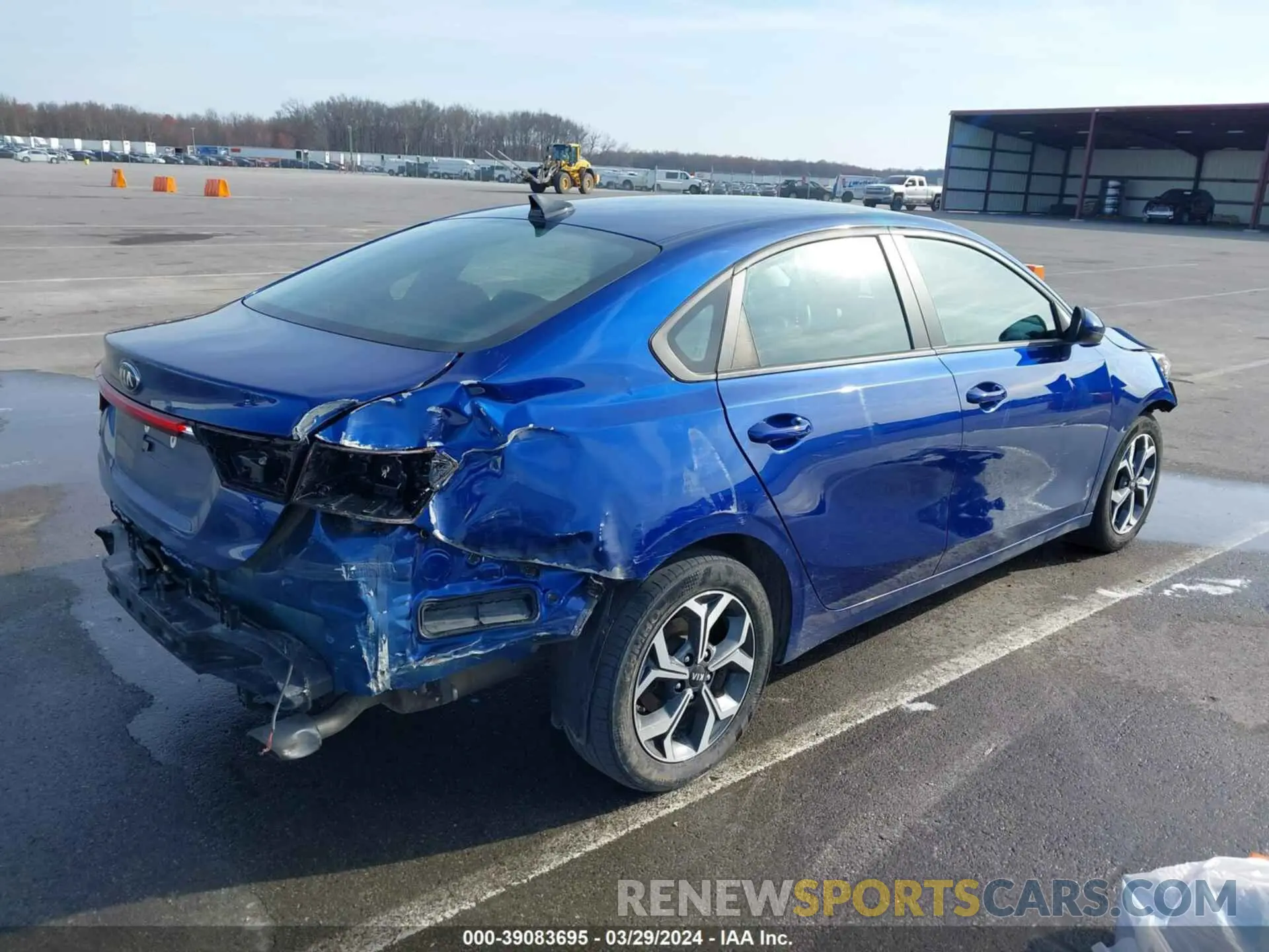 4 Photograph of a damaged car 3KPF24AD1LE244667 KIA FORTE 2020