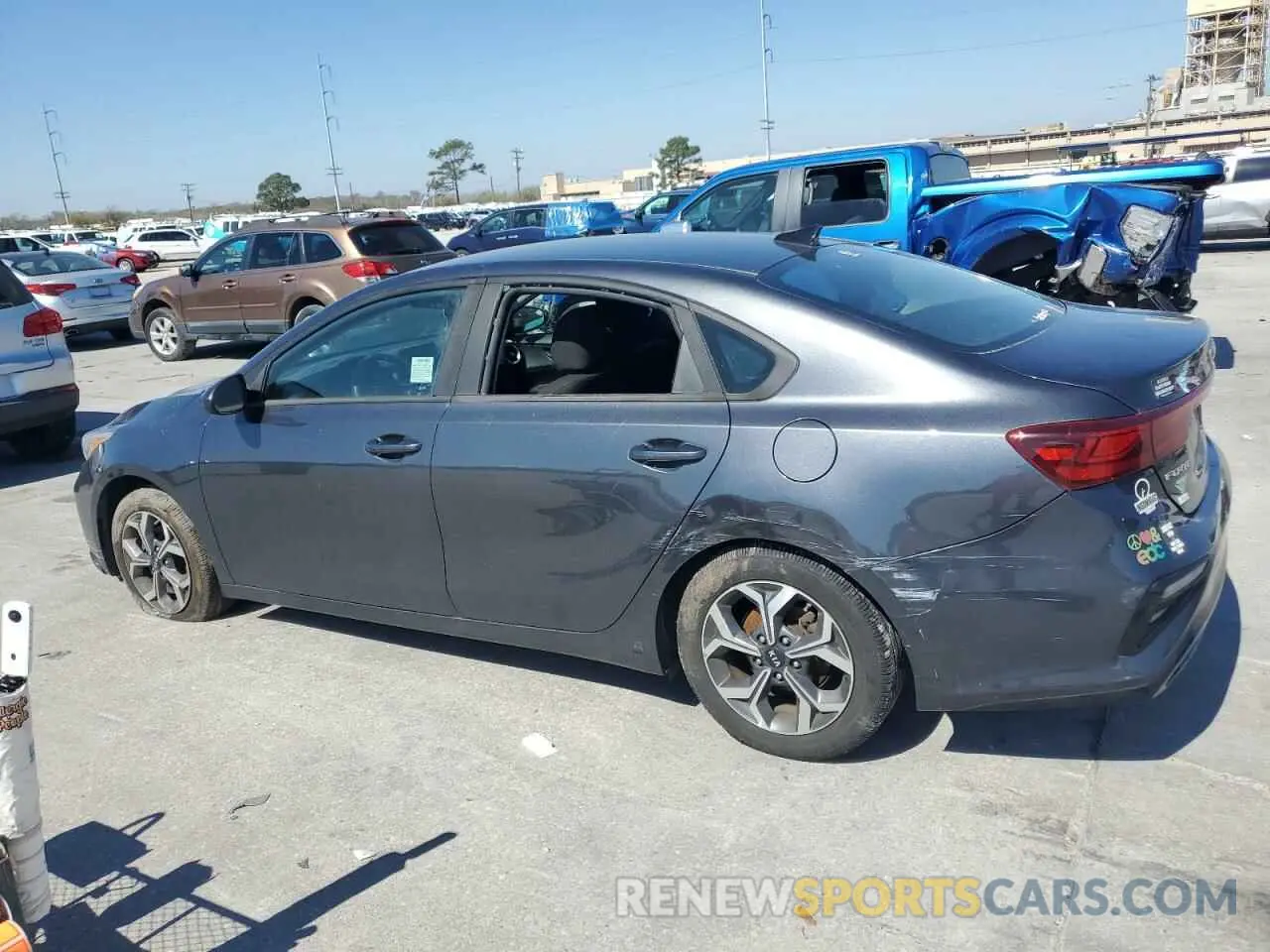 2 Photograph of a damaged car 3KPF24AD2LE157439 KIA FORTE 2020