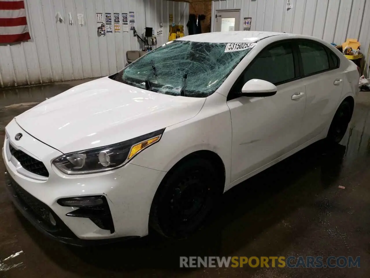 1 Photograph of a damaged car 3KPF24AD2LE165654 KIA FORTE 2020