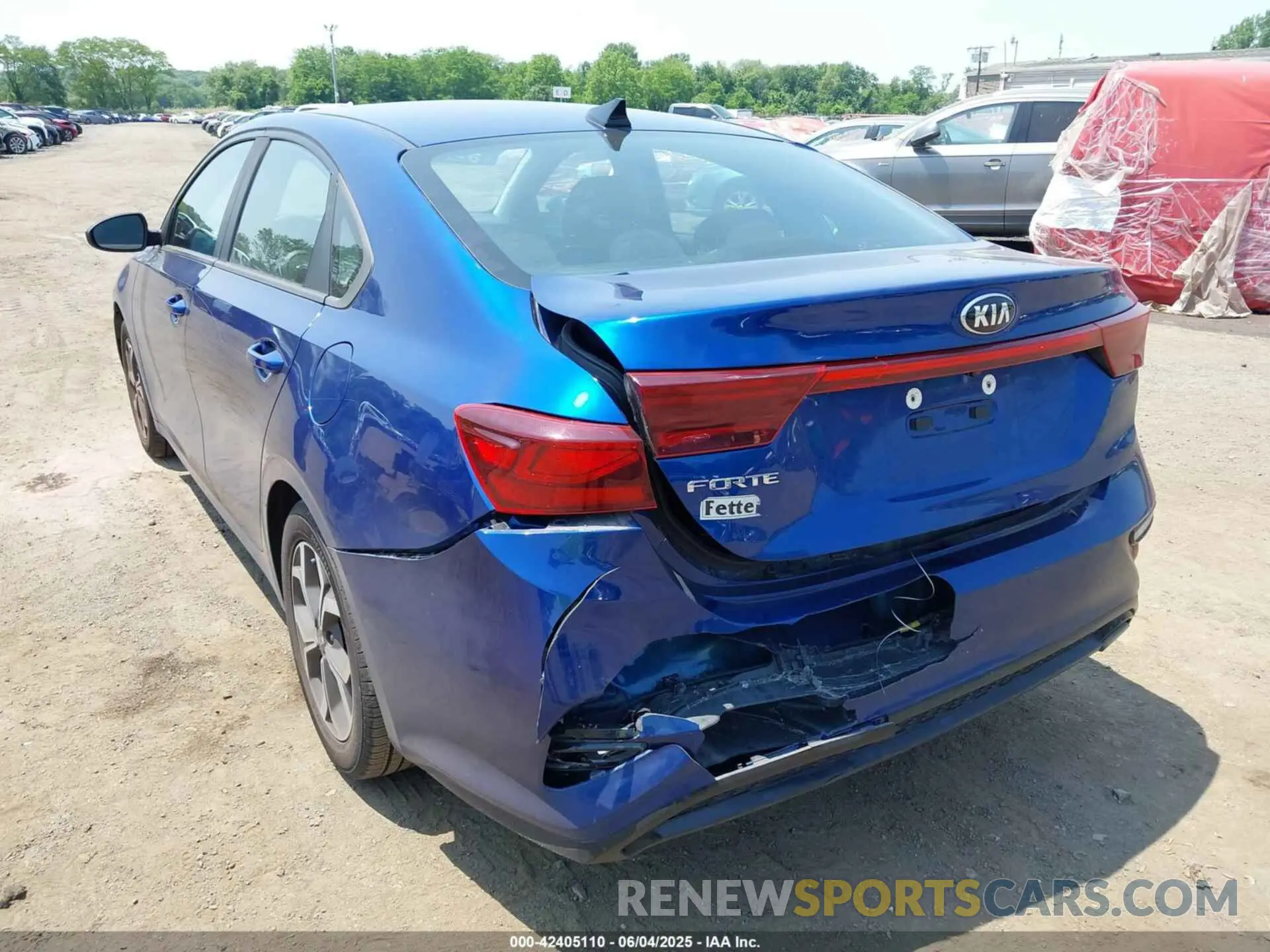 6 Photograph of a damaged car 3KPF24AD2LE183040 KIA FORTE 2020