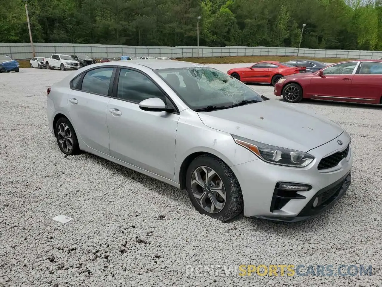 4 Photograph of a damaged car 3KPF24AD2LE187038 KIA FORTE 2020