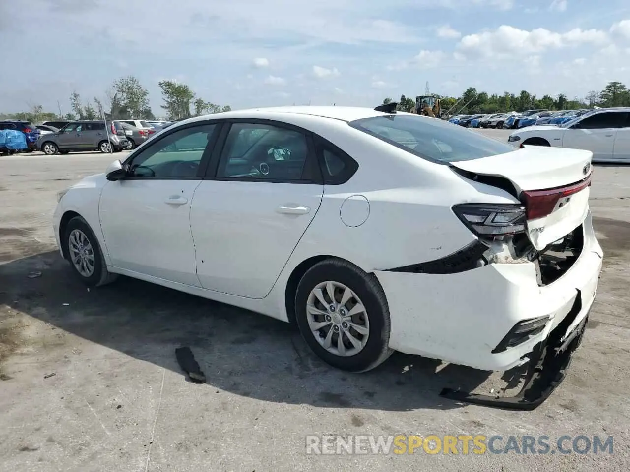 2 Photograph of a damaged car 3KPF24AD2LE192367 KIA FORTE 2020