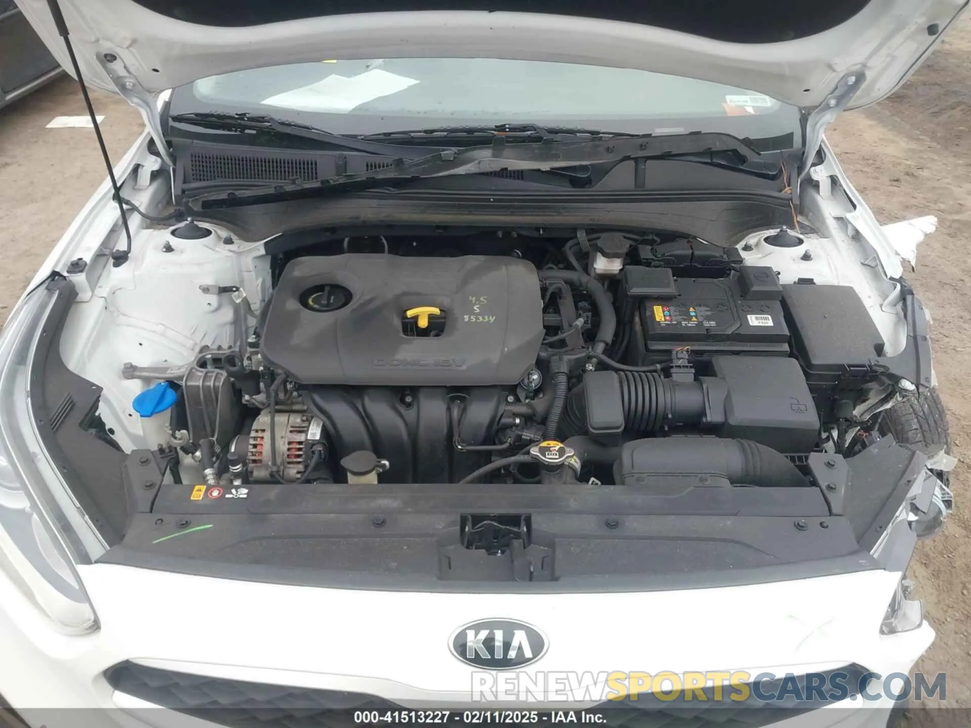 10 Photograph of a damaged car 3KPF24AD2LE226520 KIA FORTE 2020