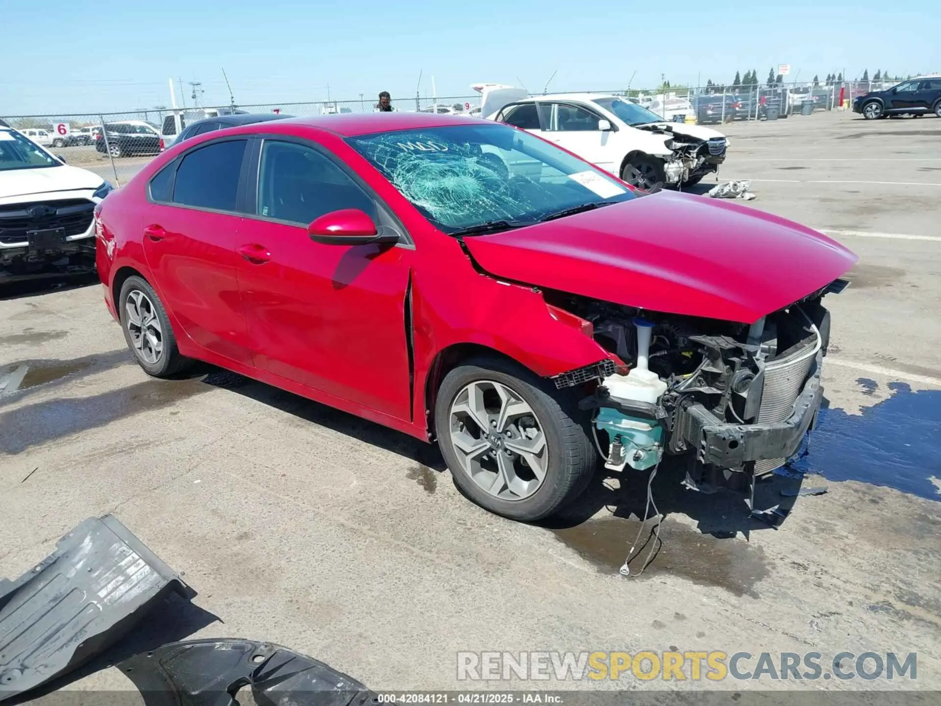 1 Photograph of a damaged car 3KPF24AD2LE248291 KIA FORTE 2020