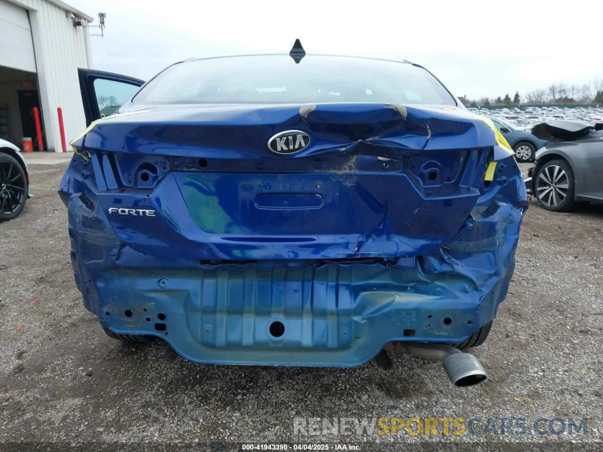 6 Фотография поврежденного автомобиля 3KPF24AD3LE143775 KIA FORTE 2020