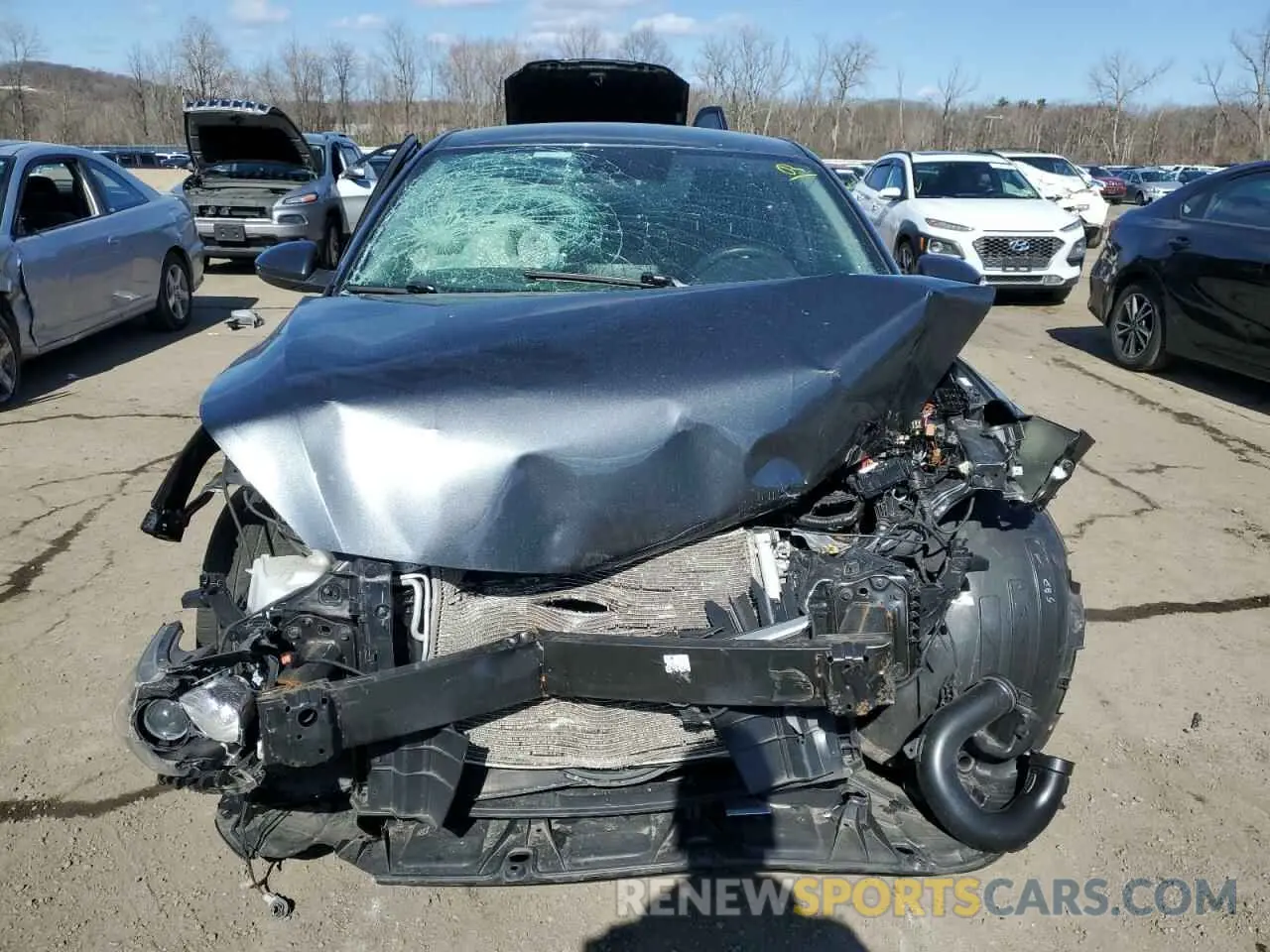 5 Photograph of a damaged car 3KPF24AD3LE162228 KIA FORTE 2020