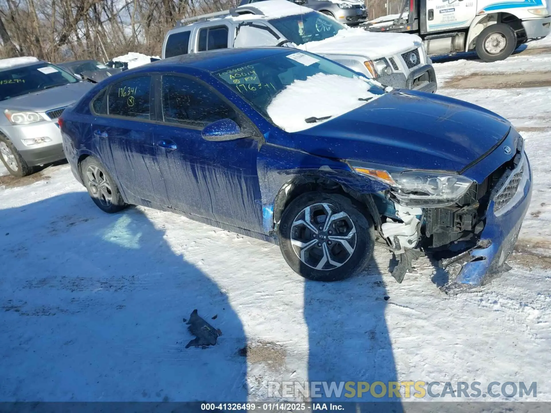 1 Фотография поврежденного автомобиля 3KPF24AD3LE176341 KIA FORTE 2020