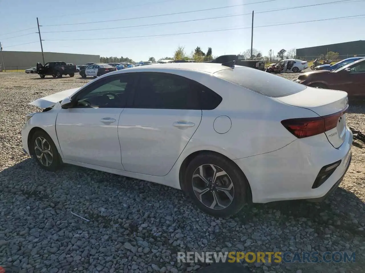 2 Photograph of a damaged car 3KPF24AD3LE182432 KIA FORTE 2020