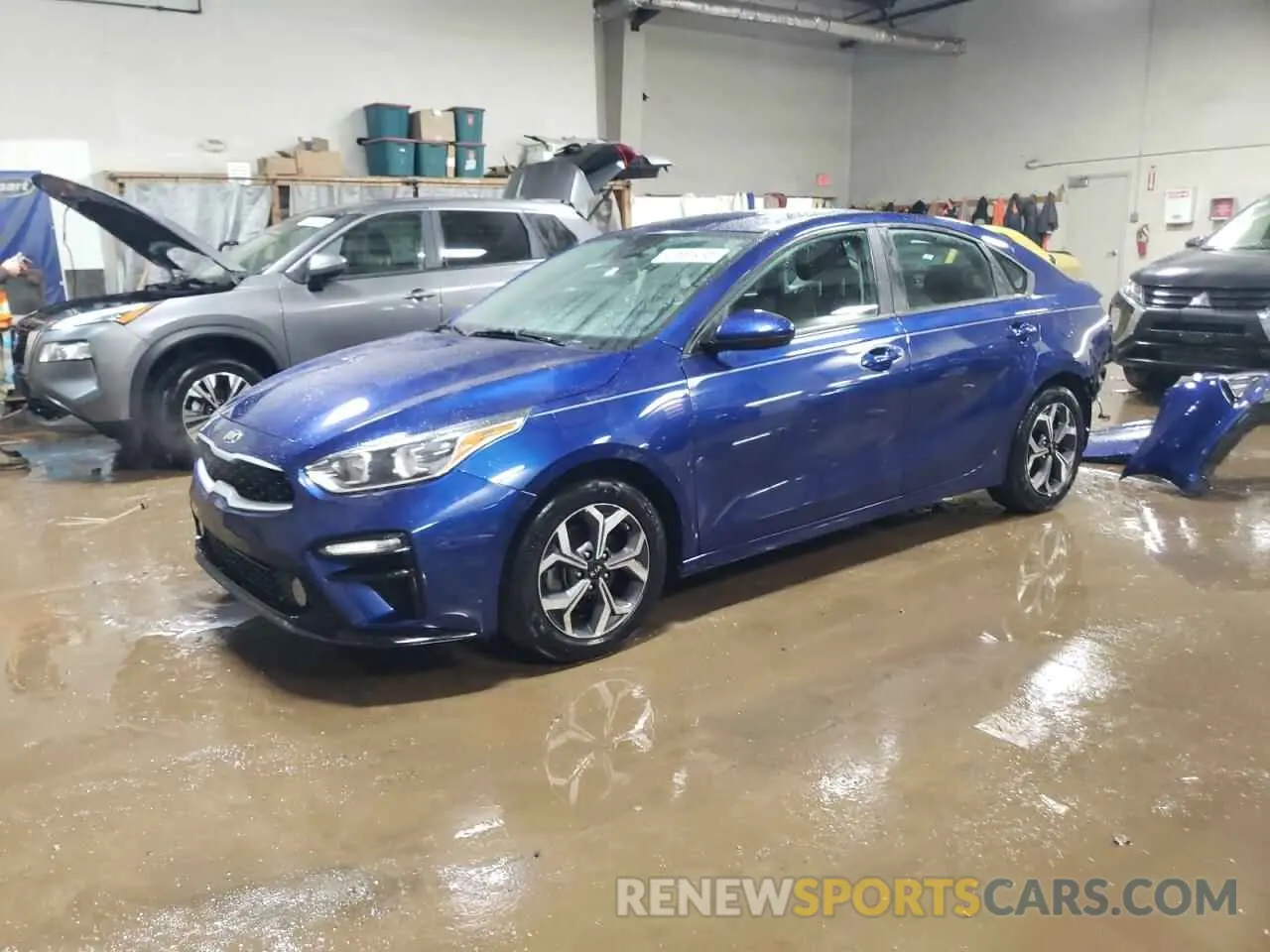1 Photograph of a damaged car 3KPF24AD3LE214666 KIA FORTE 2020